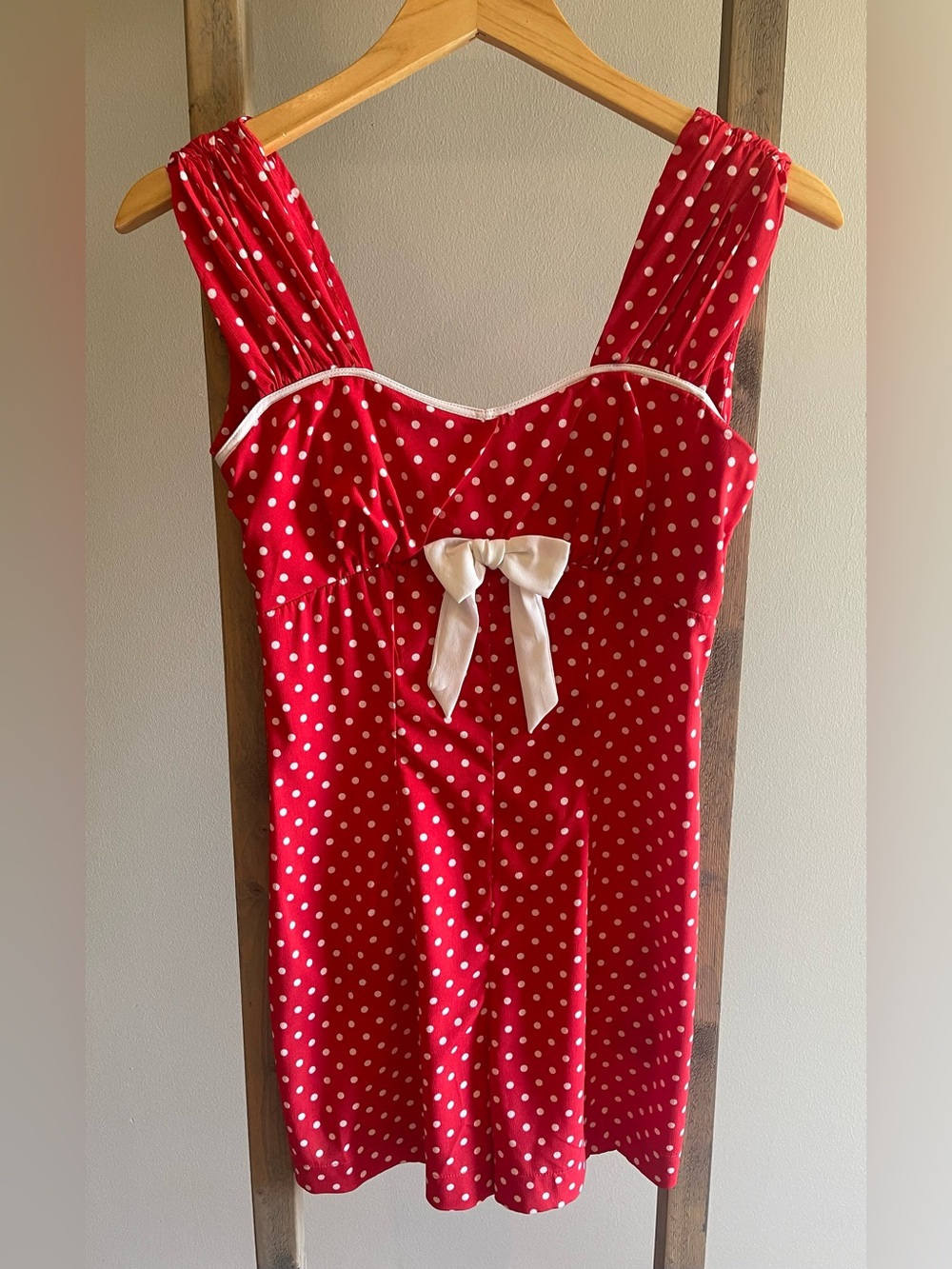 NWT hellbunny polka dot play suit size xs